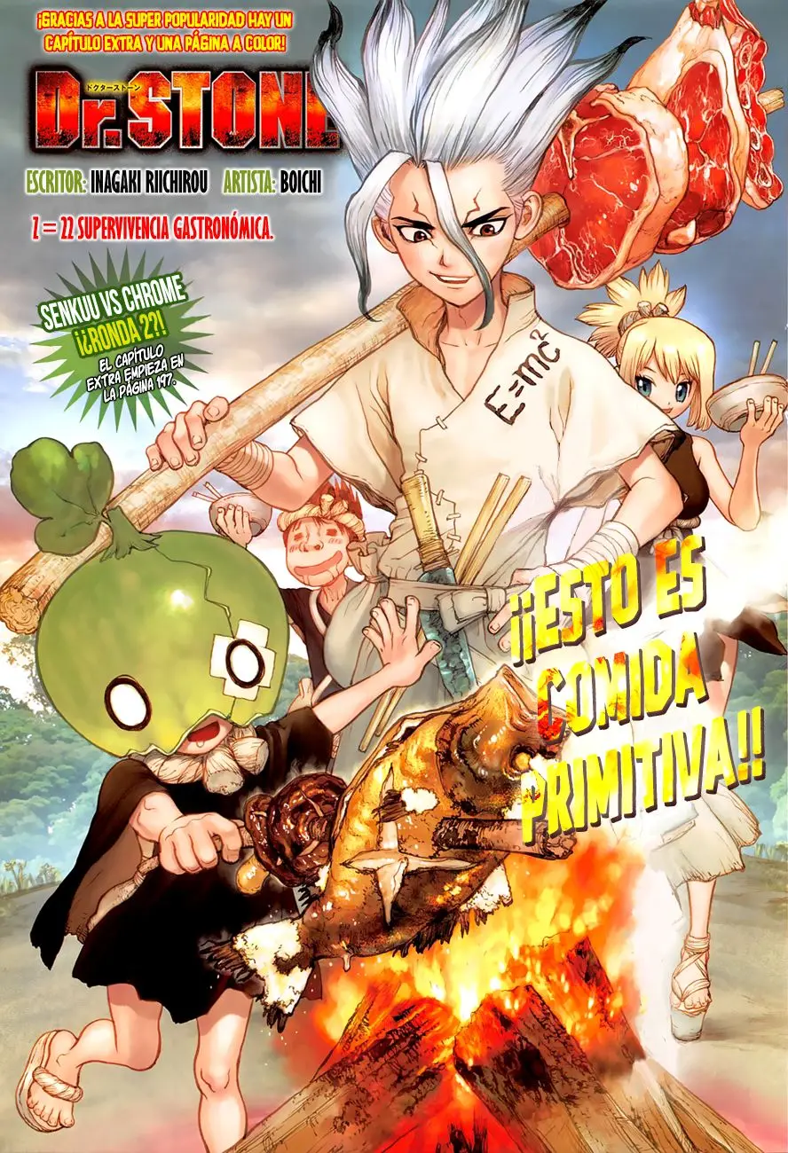 Dr. Stone capítulo 22, página 1