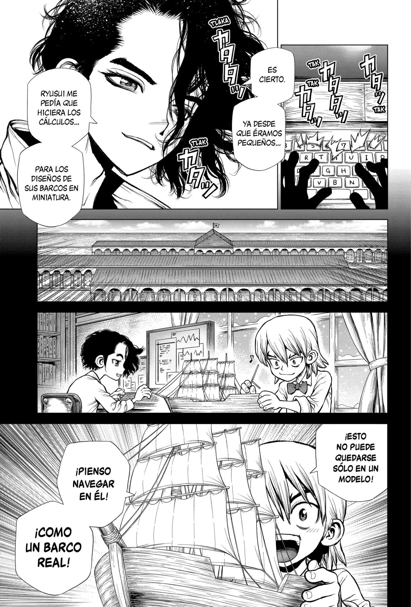 Dr. Stone capítulo 220, página 3