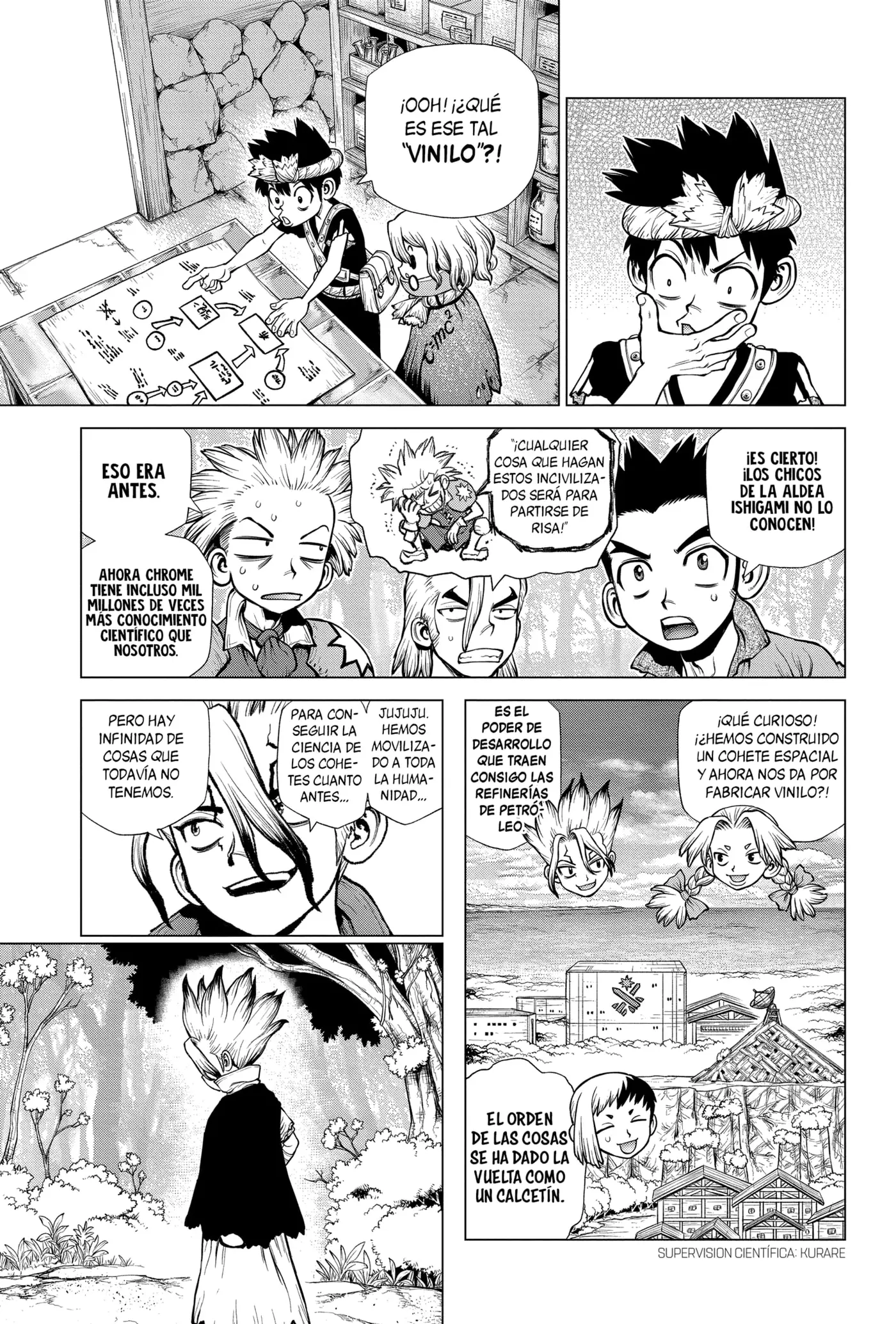 Dr. Stone capítulo 222, página 3