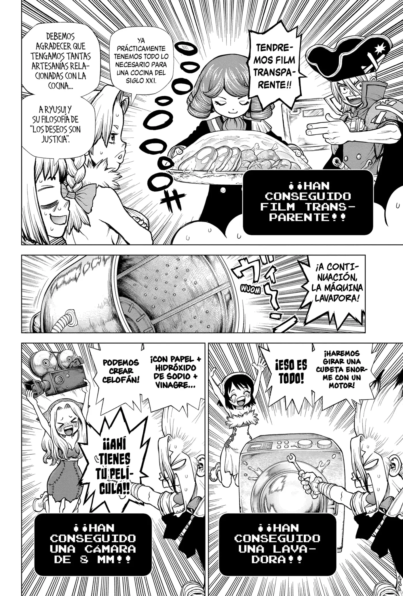 Dr. Stone capítulo 222, página 8