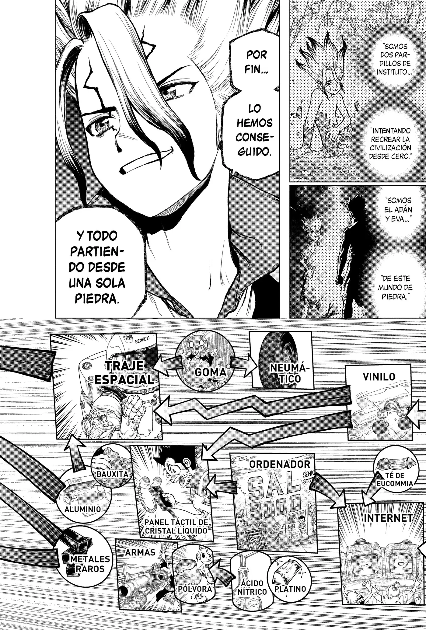 Dr. Stone capítulo 222, página 18