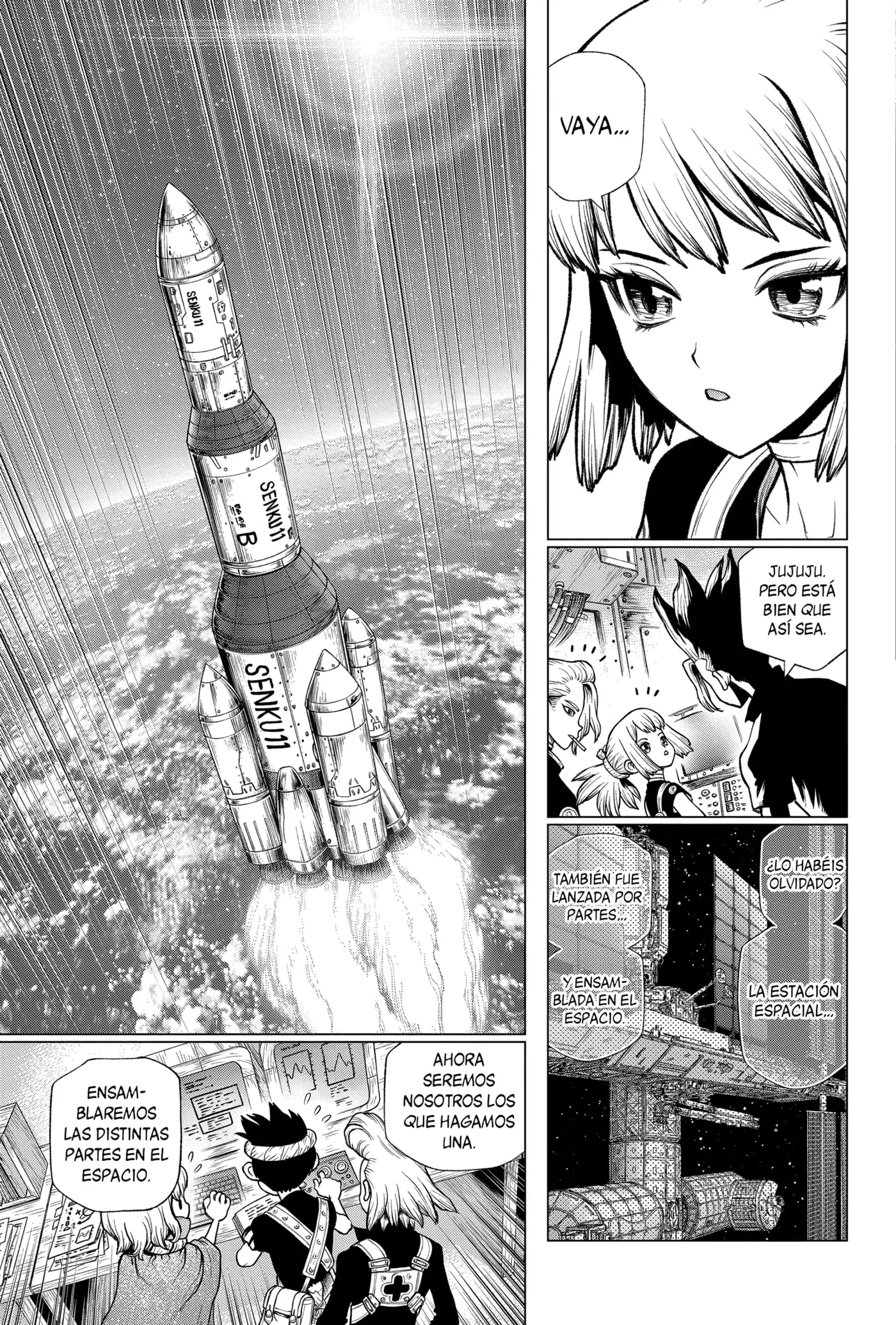 Dr. Stone capítulo 224, página 17