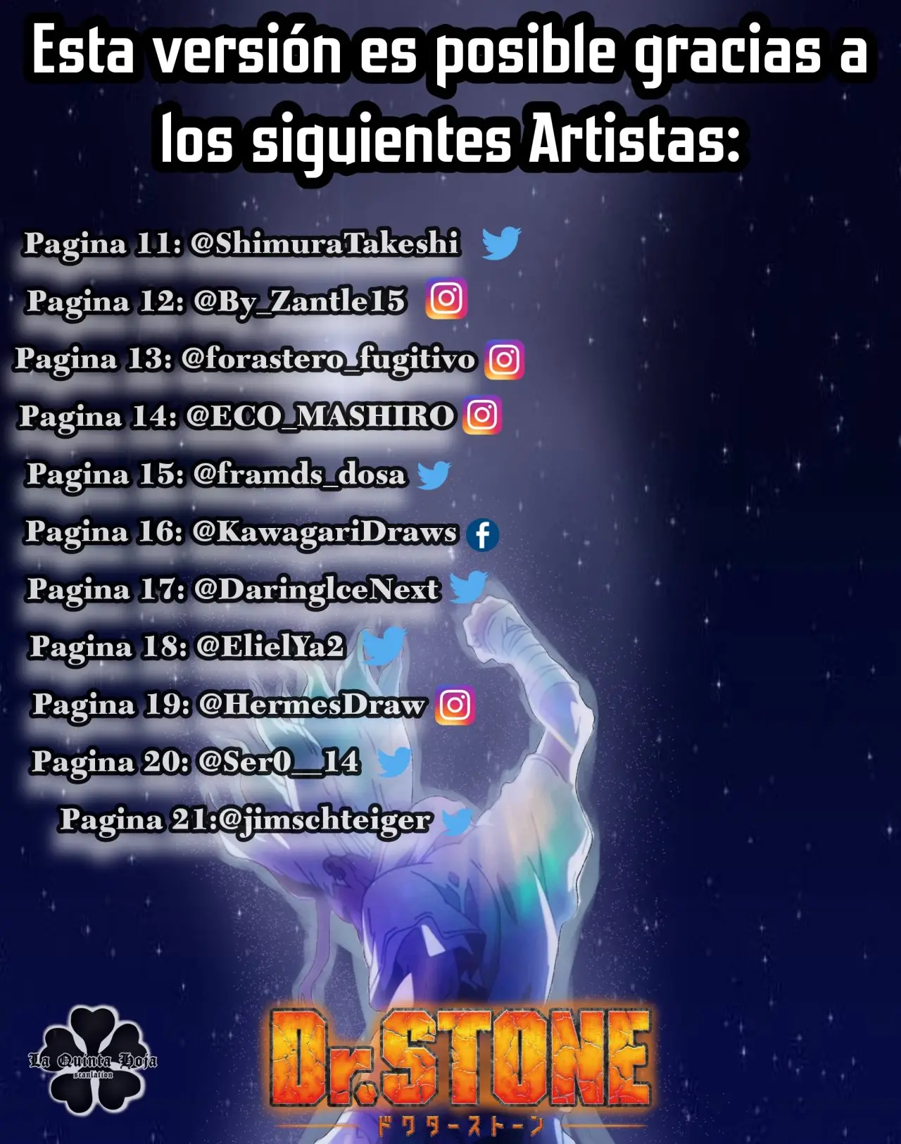 Dr. Stone capítulo 232.1, página 3
