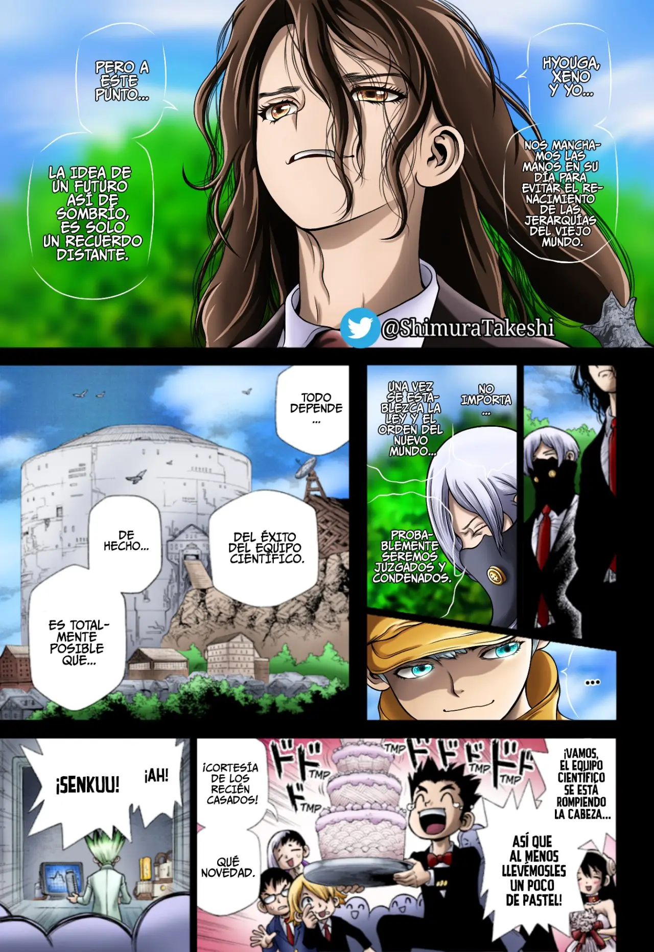 Dr. Stone capítulo 232.1, página 14
