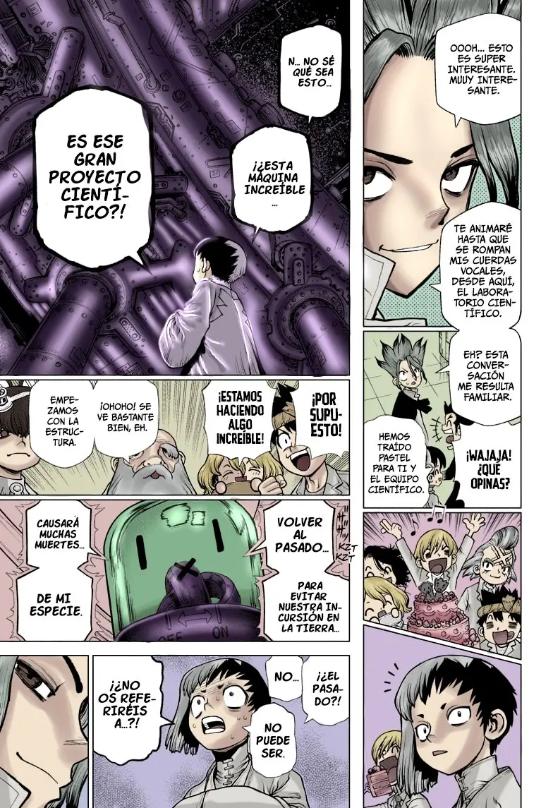 Dr. Stone capítulo 232.1, página 18