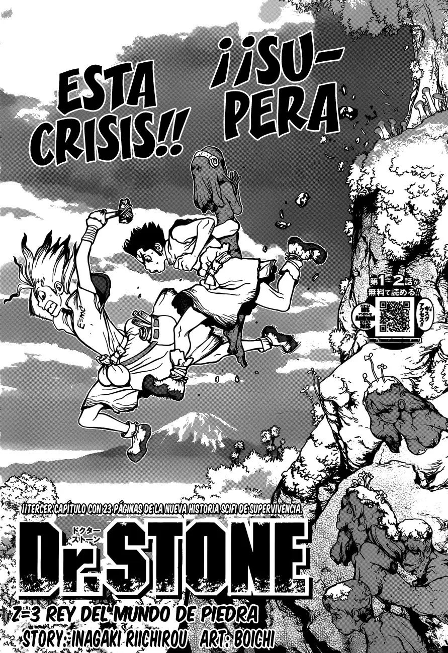Dr. Stone capítulo 3, página 8
