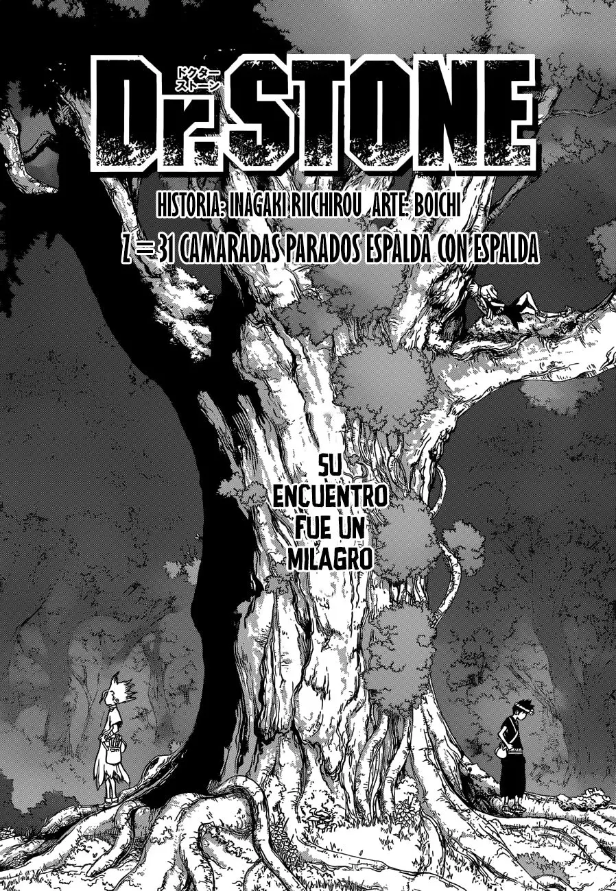 Dr. Stone capítulo 31, página 1