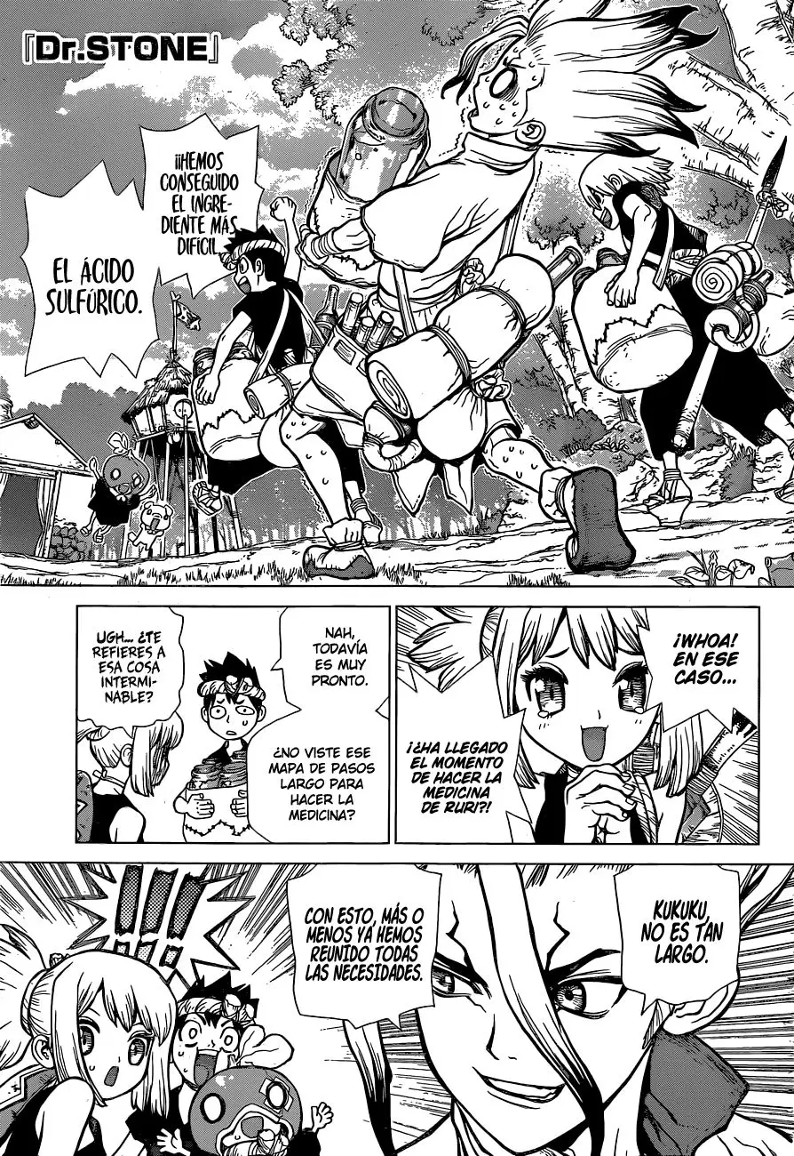 Dr. Stone capítulo 33, página 1