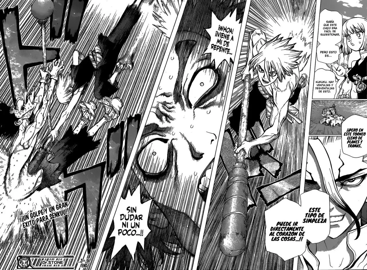 Dr. Stone capítulo 36, página 18