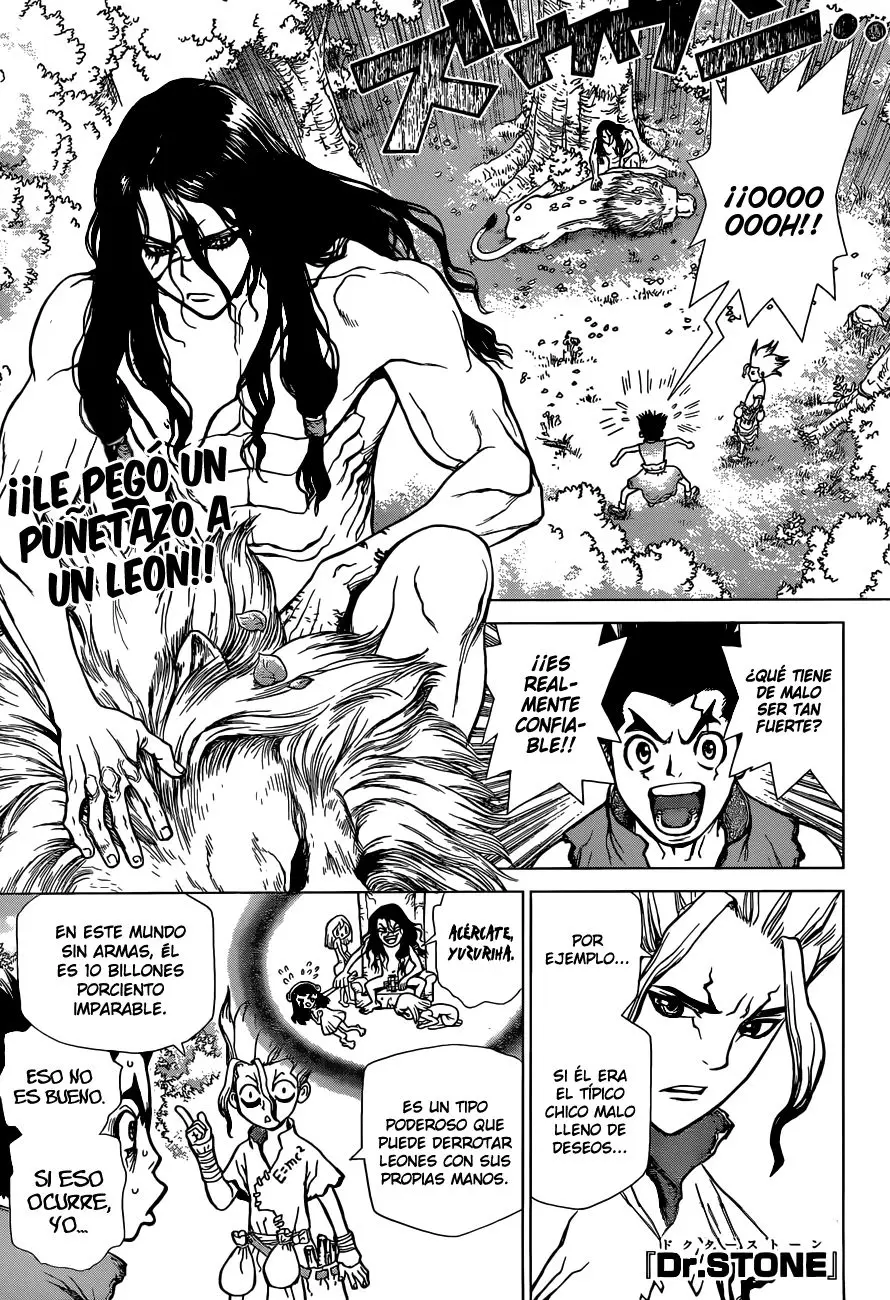 Dr. Stone capítulo 4, página 1