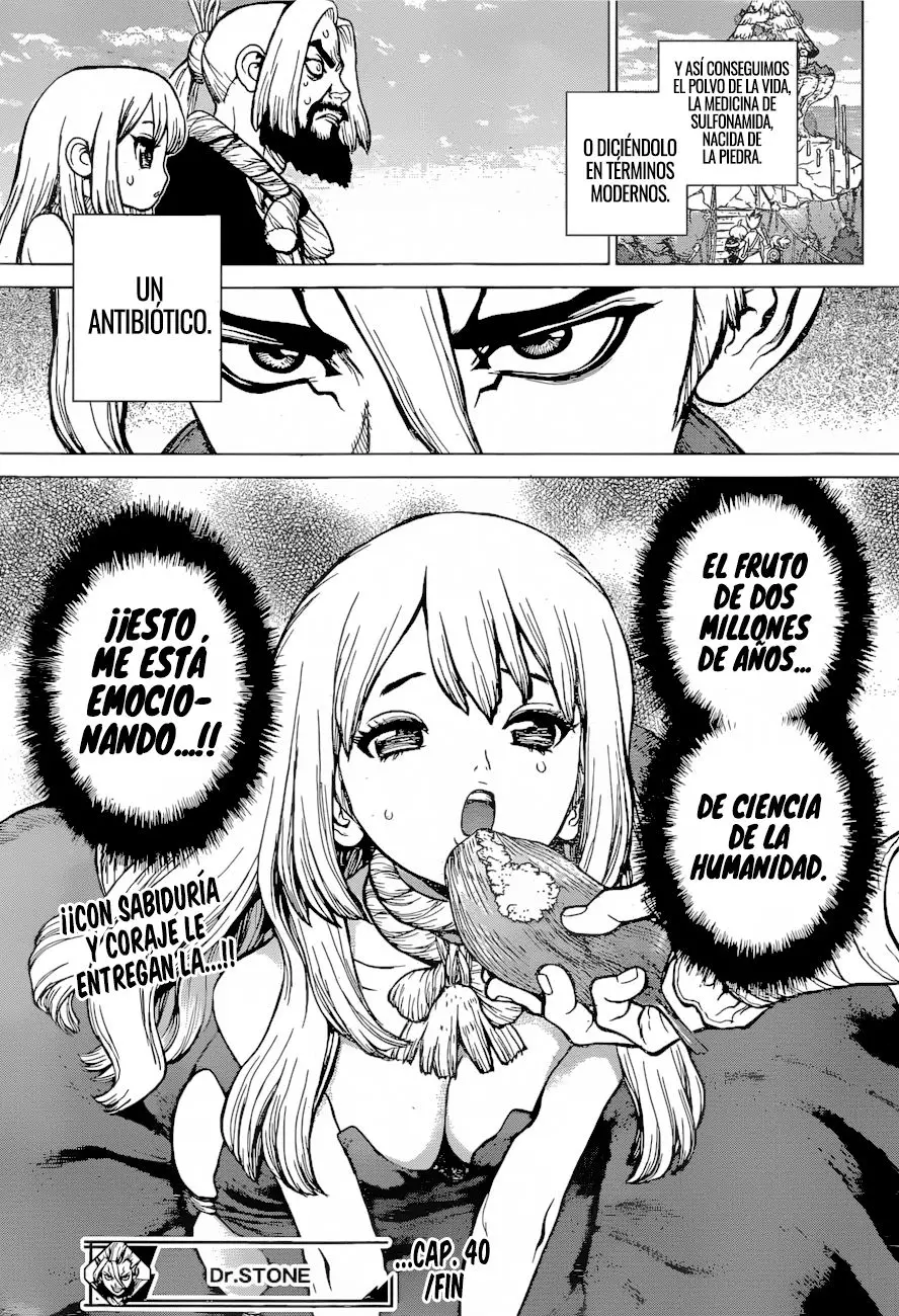 Dr. Stone capítulo 40, página 20