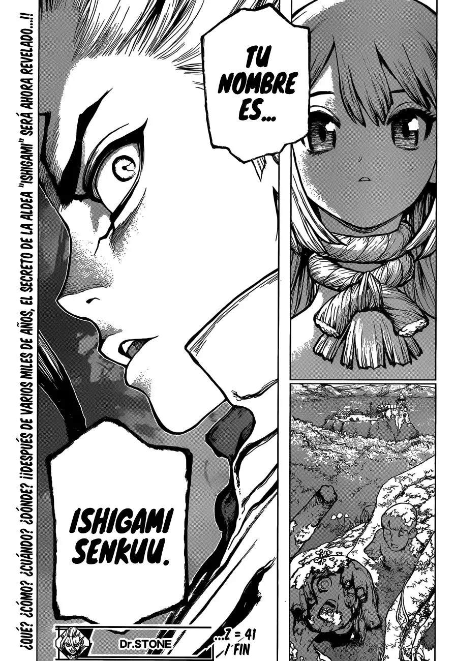 Dr. Stone capítulo 41, página 18