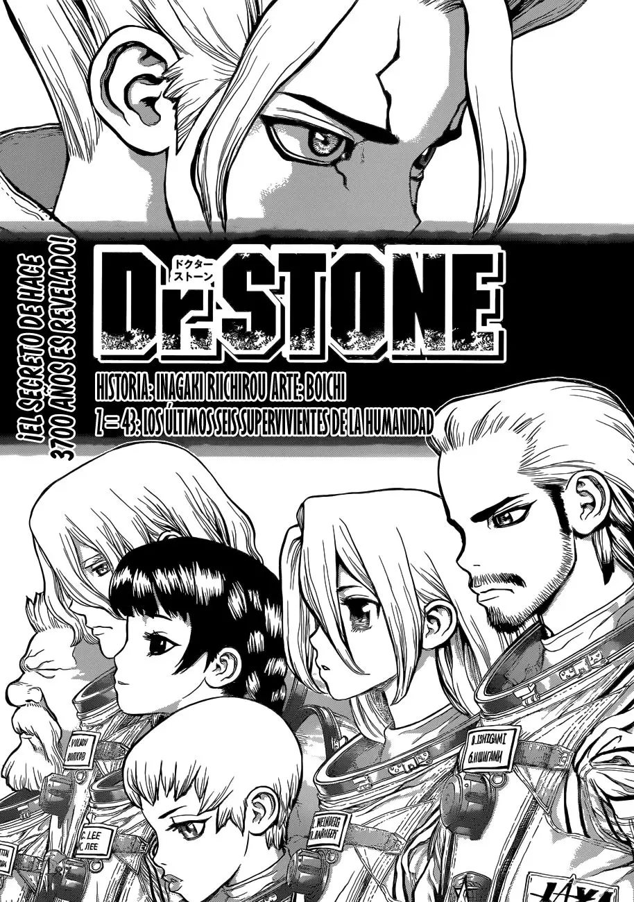 Dr. Stone capítulo 43, página 1