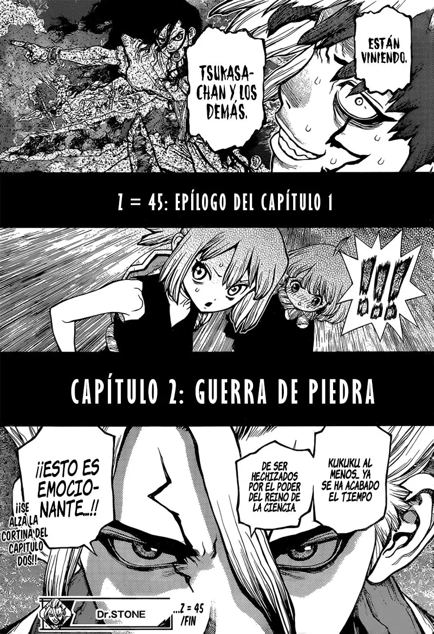 Dr. Stone capítulo 45, página 17