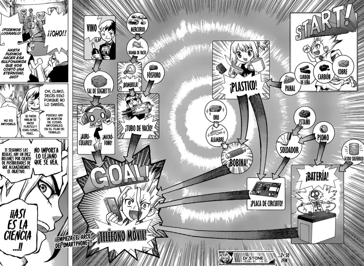Dr. Stone capítulo 50, página 14