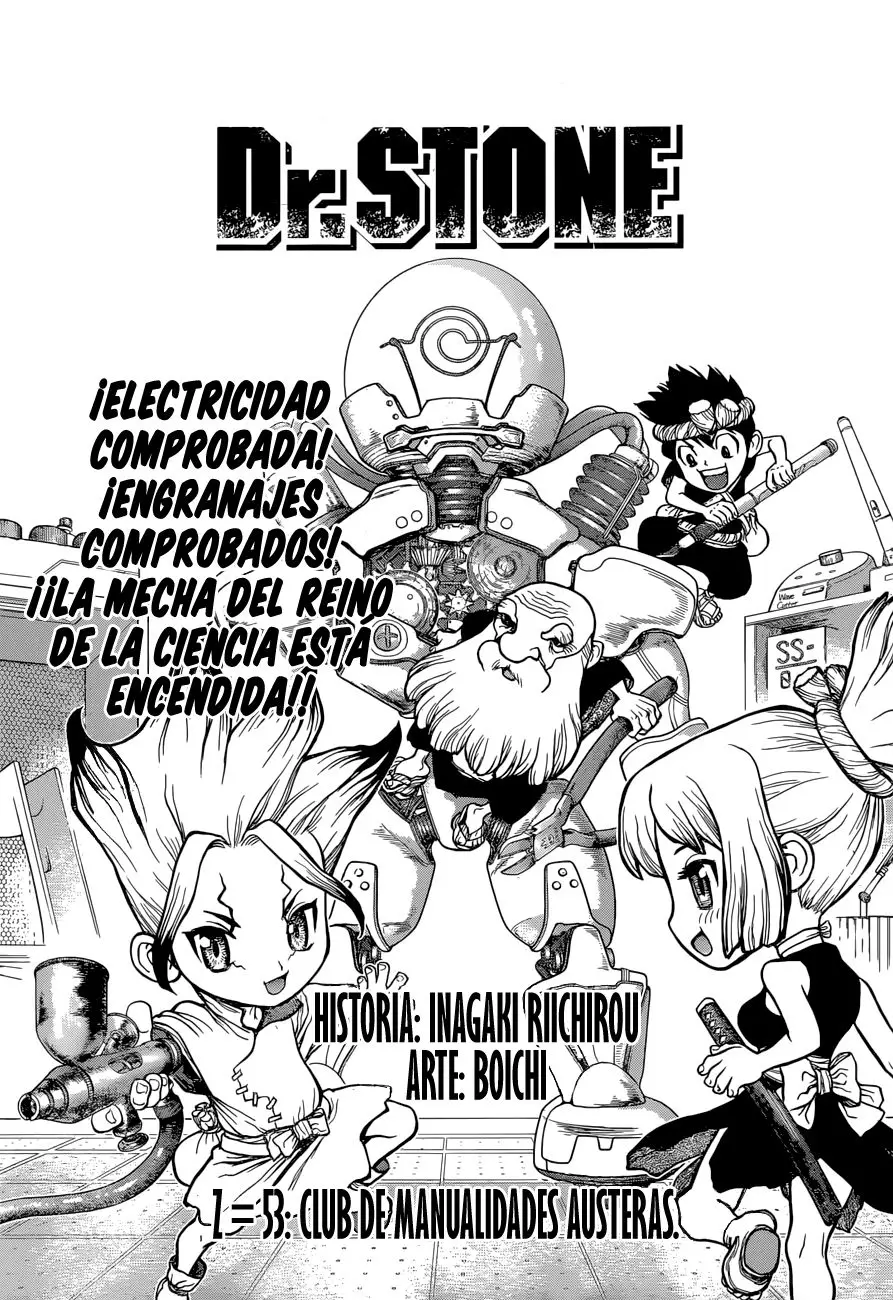 Dr. Stone capítulo 53, página 1