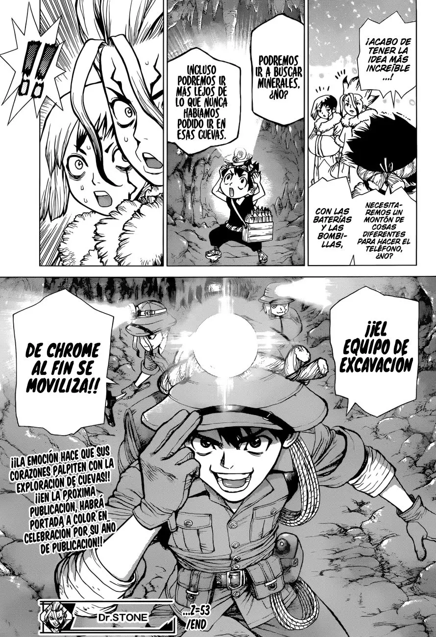 Dr. Stone capítulo 53, página 17