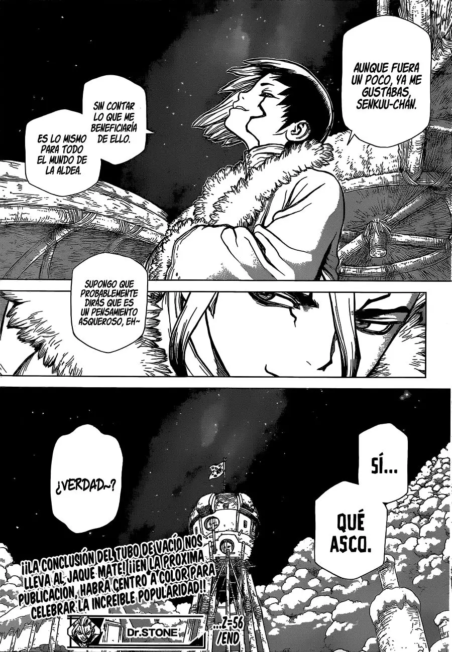 Dr. Stone capítulo 56, página 18