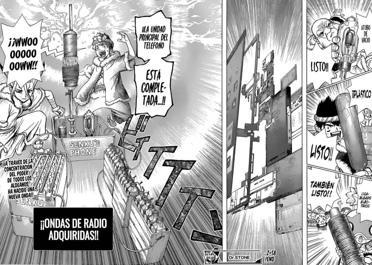 Dr. Stone capítulo 58, página 18