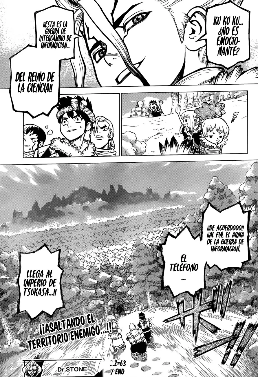 Dr. Stone capítulo 63, página 19