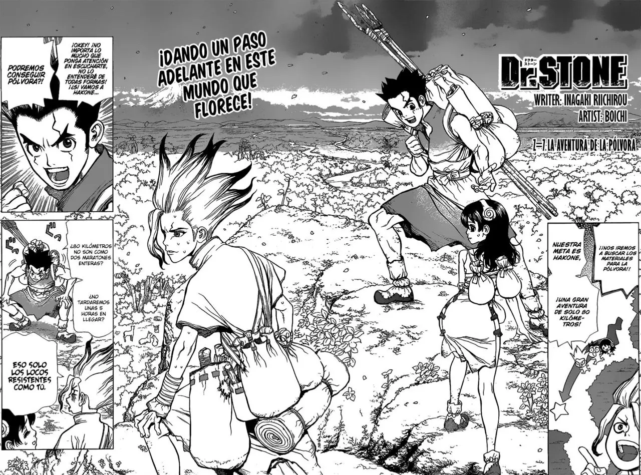 Dr. Stone capítulo 7, página 2