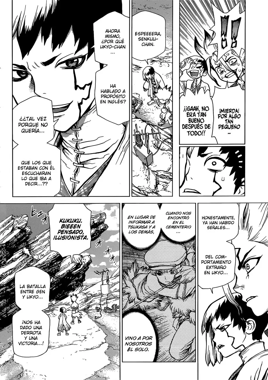 Dr. Stone capítulo 73, página 13