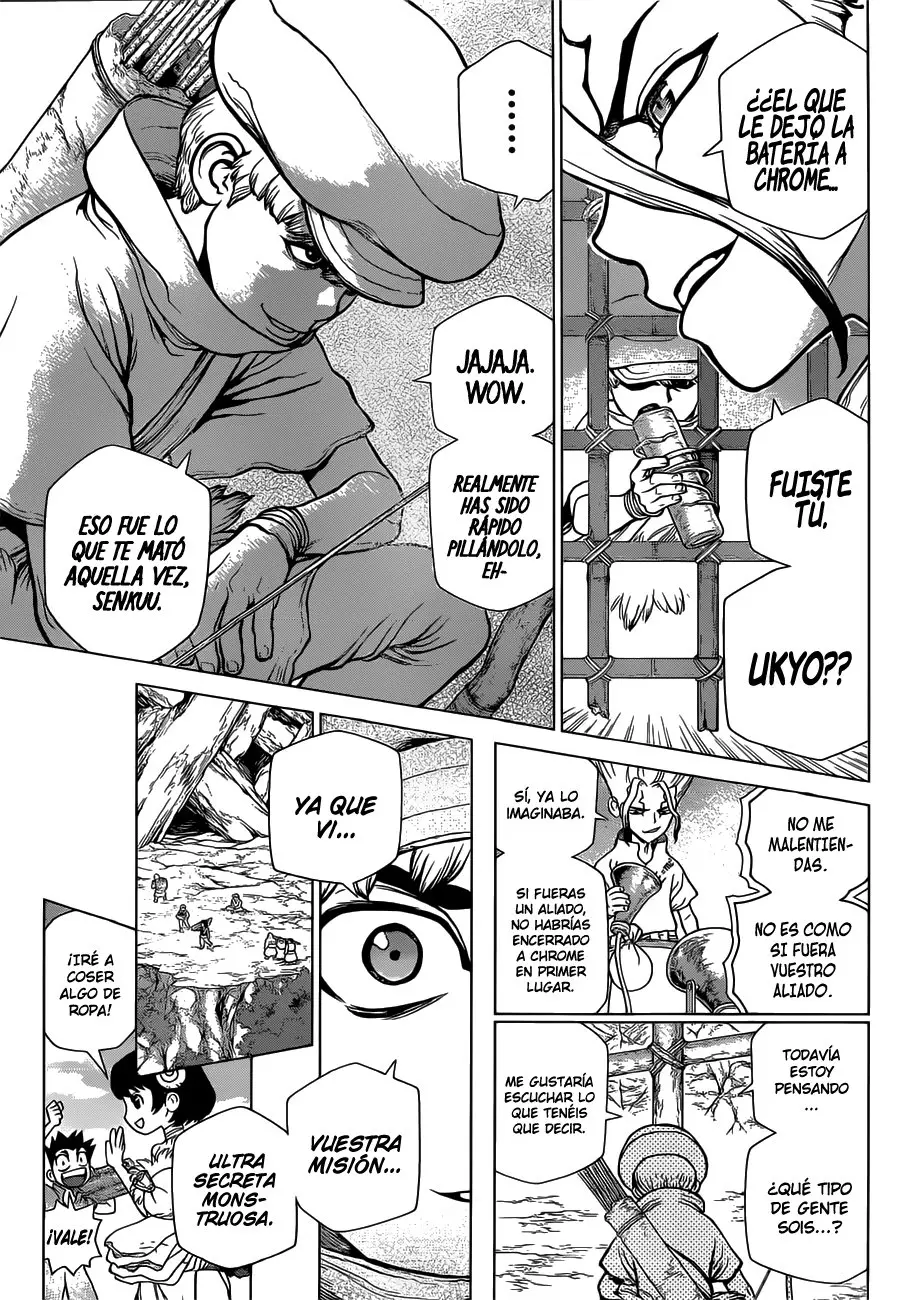 Dr. Stone capítulo 73, página 14