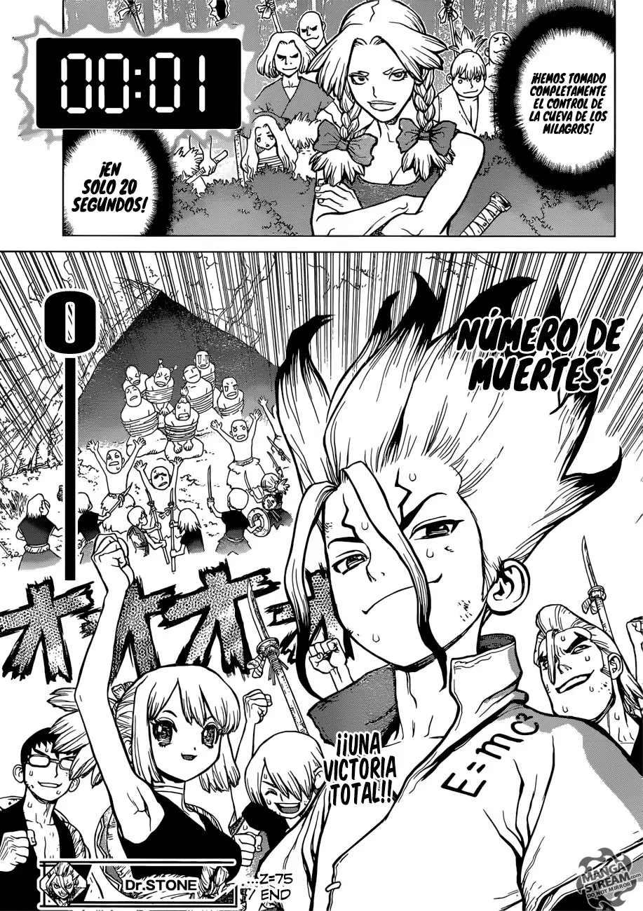 Dr. Stone capítulo 75, página 16