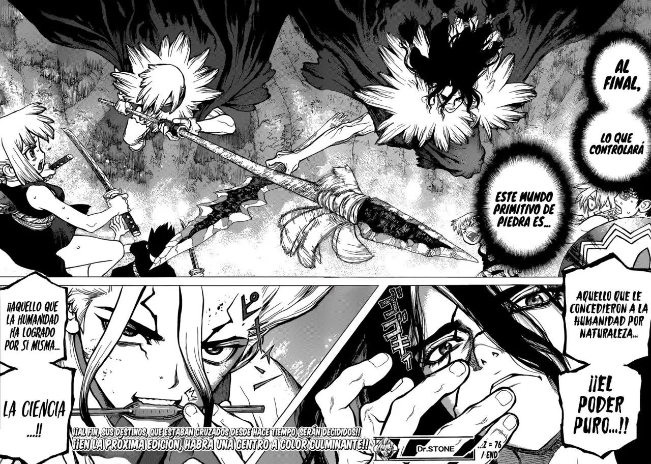 Dr. Stone capítulo 76, página 16