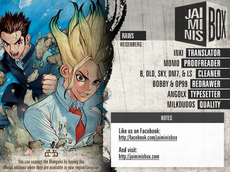 Dr. Stone capítulo 79, página 20
