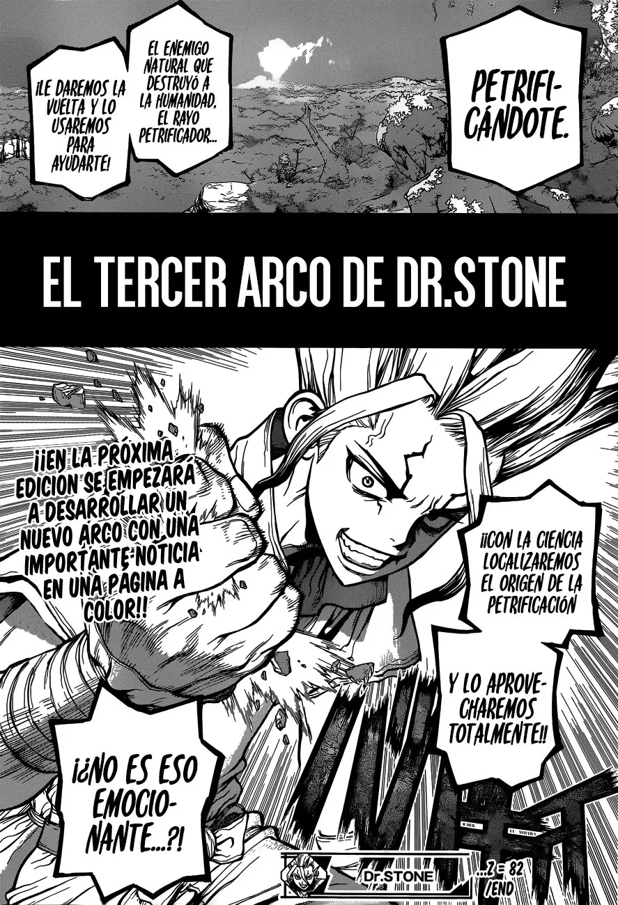Dr. Stone capítulo 82, página 18