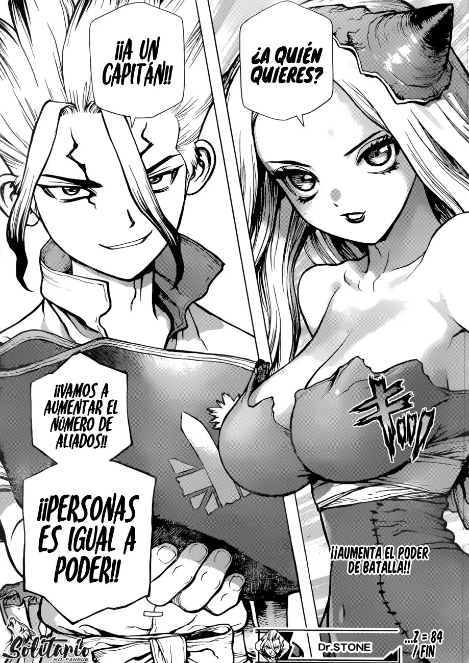 Dr. Stone capítulo 84, página 18