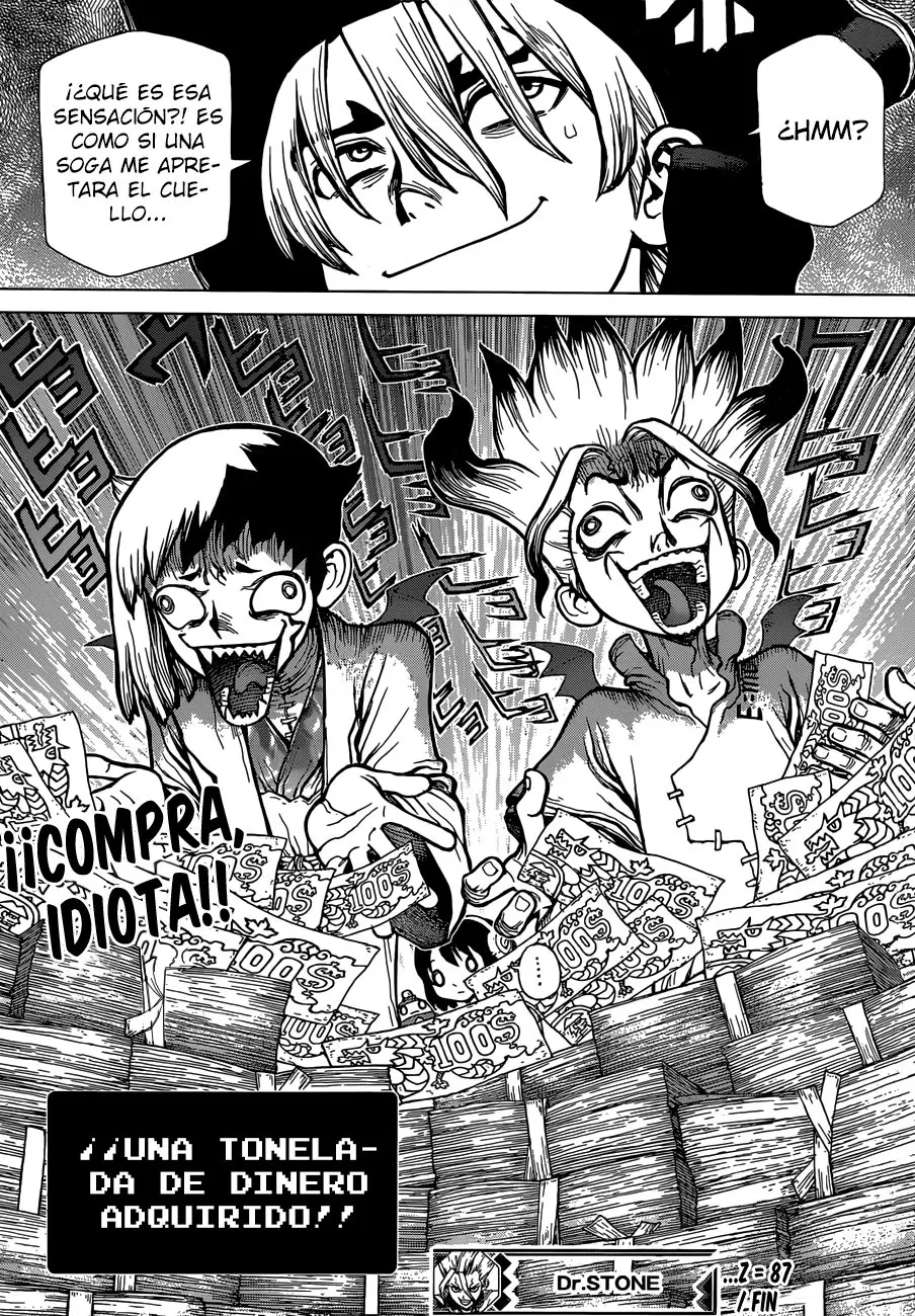 Dr. Stone capítulo 87, página 19