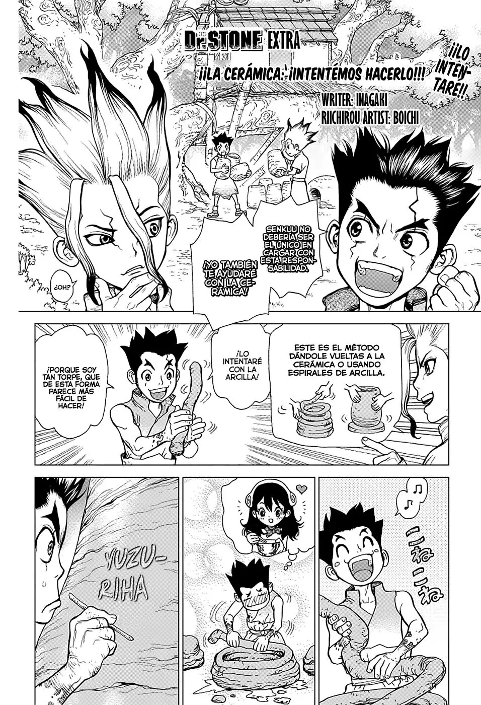 Dr. Stone capítulo 9.5, página 1