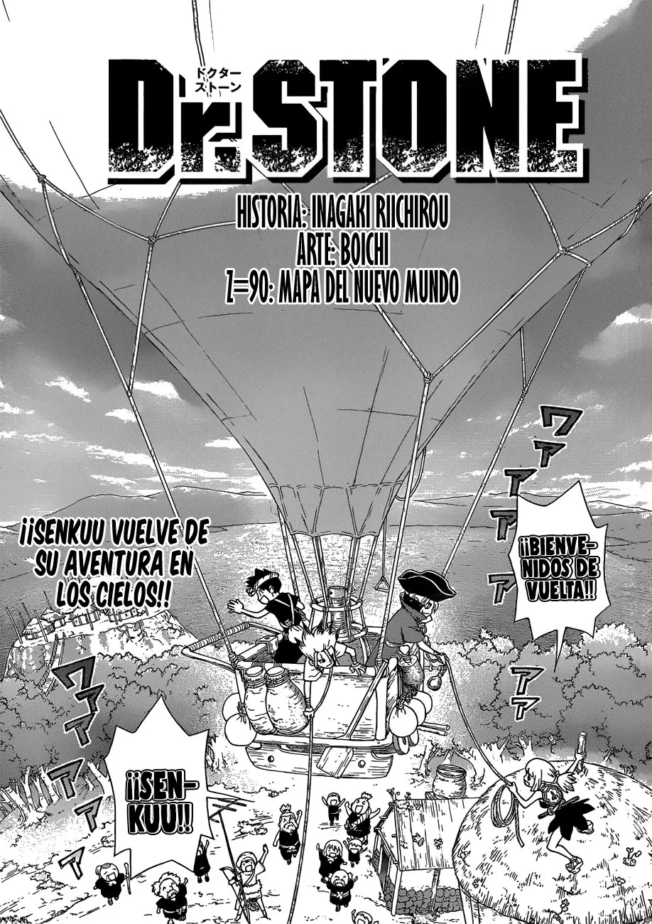 Dr. Stone capítulo 90, página 1