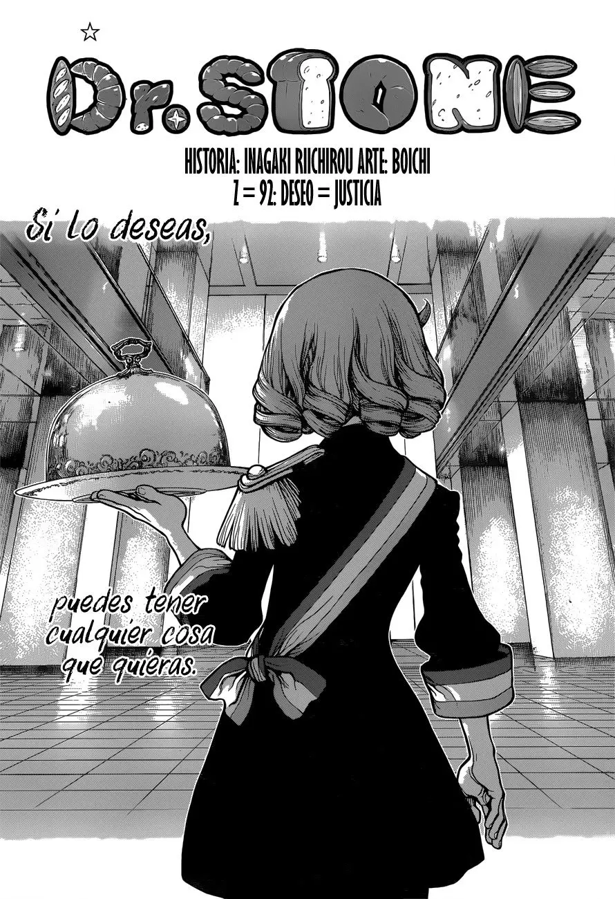 Dr. Stone capítulo 92, página 1