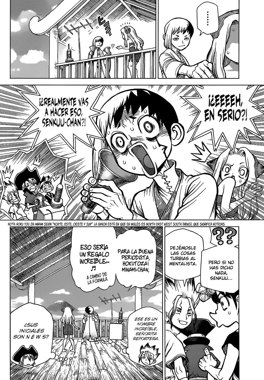 Dr. Stone capítulo 92, página 4