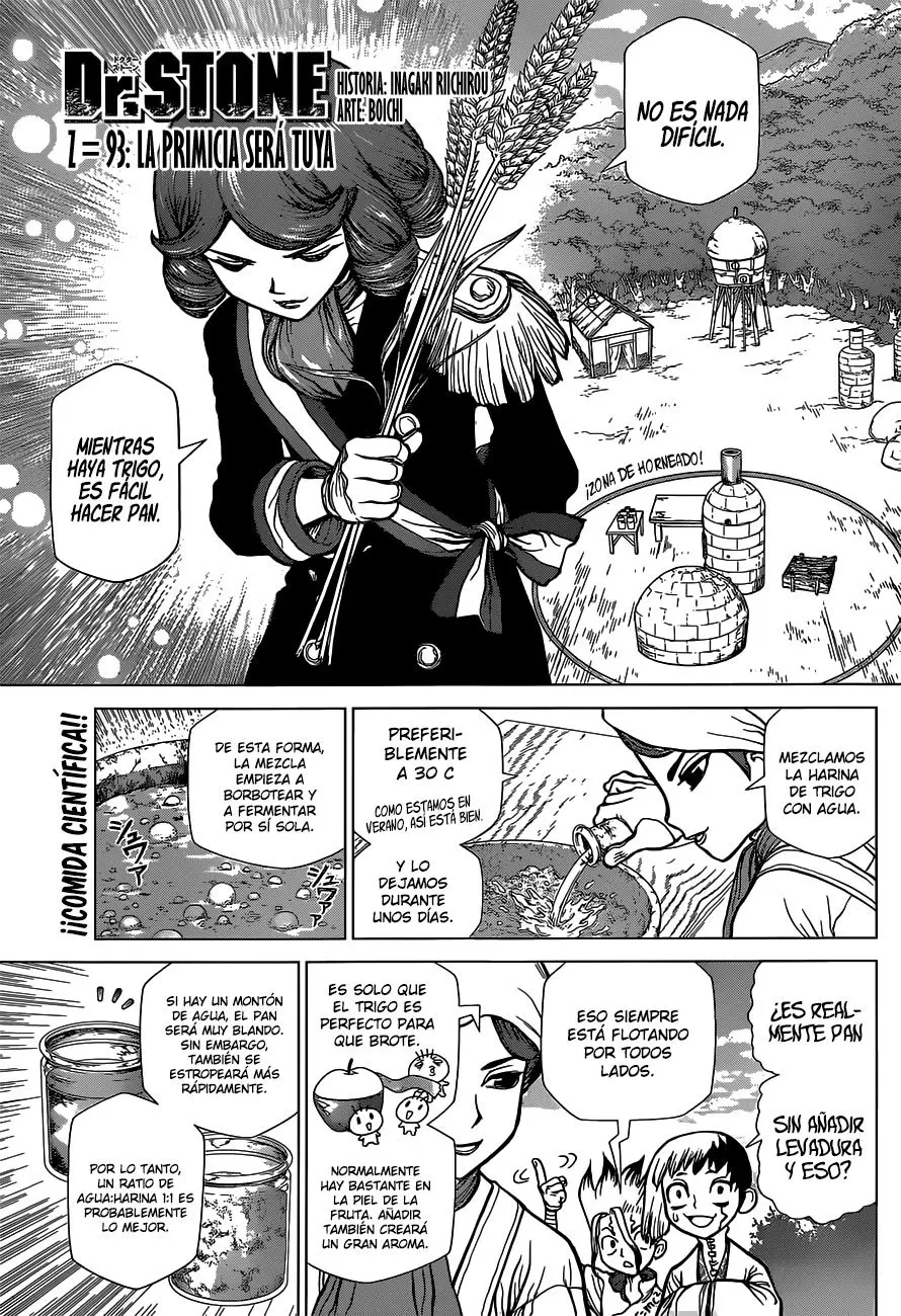 Dr. Stone capítulo 93, página 1