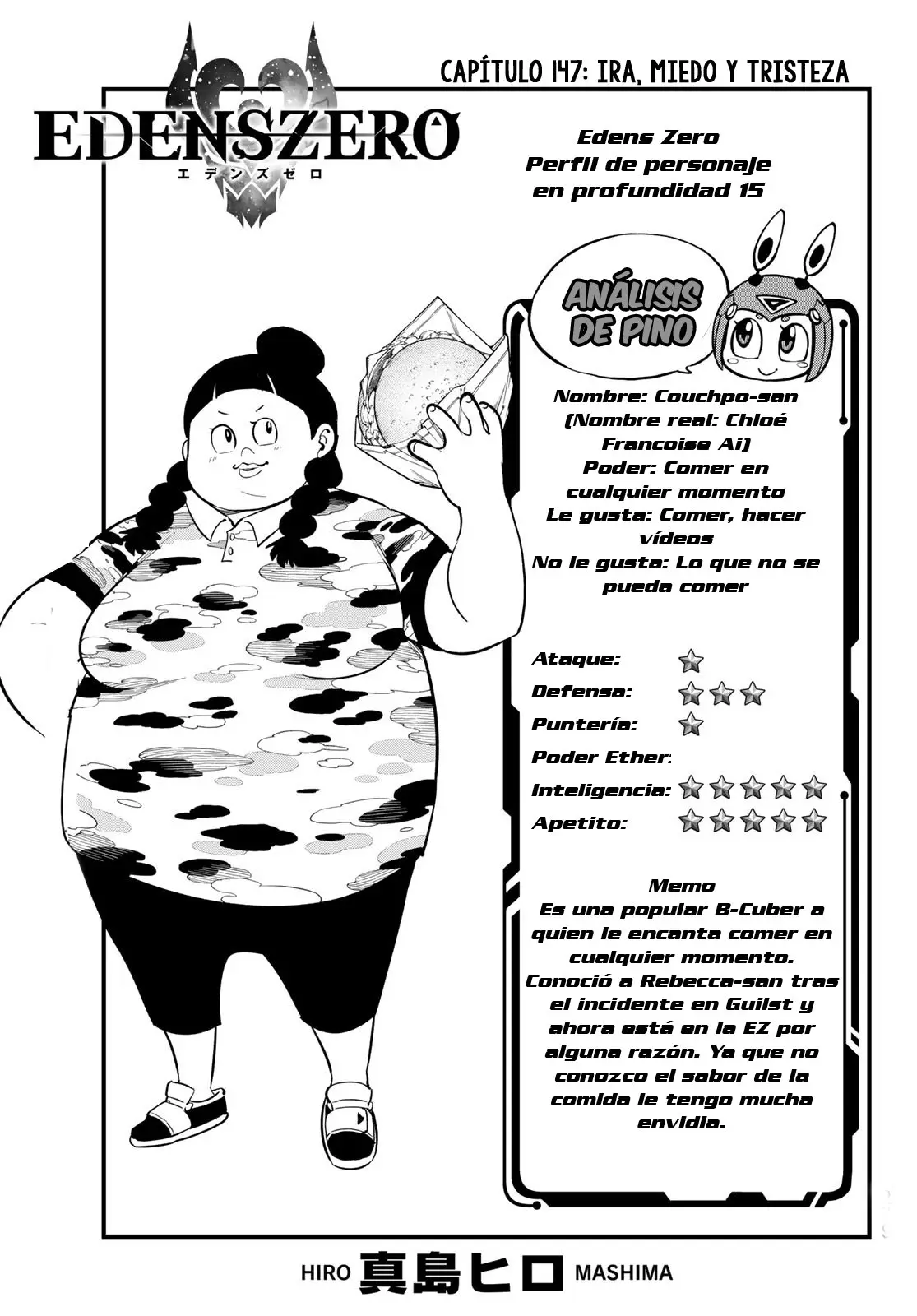 Edens Zero capítulo 147, página 1