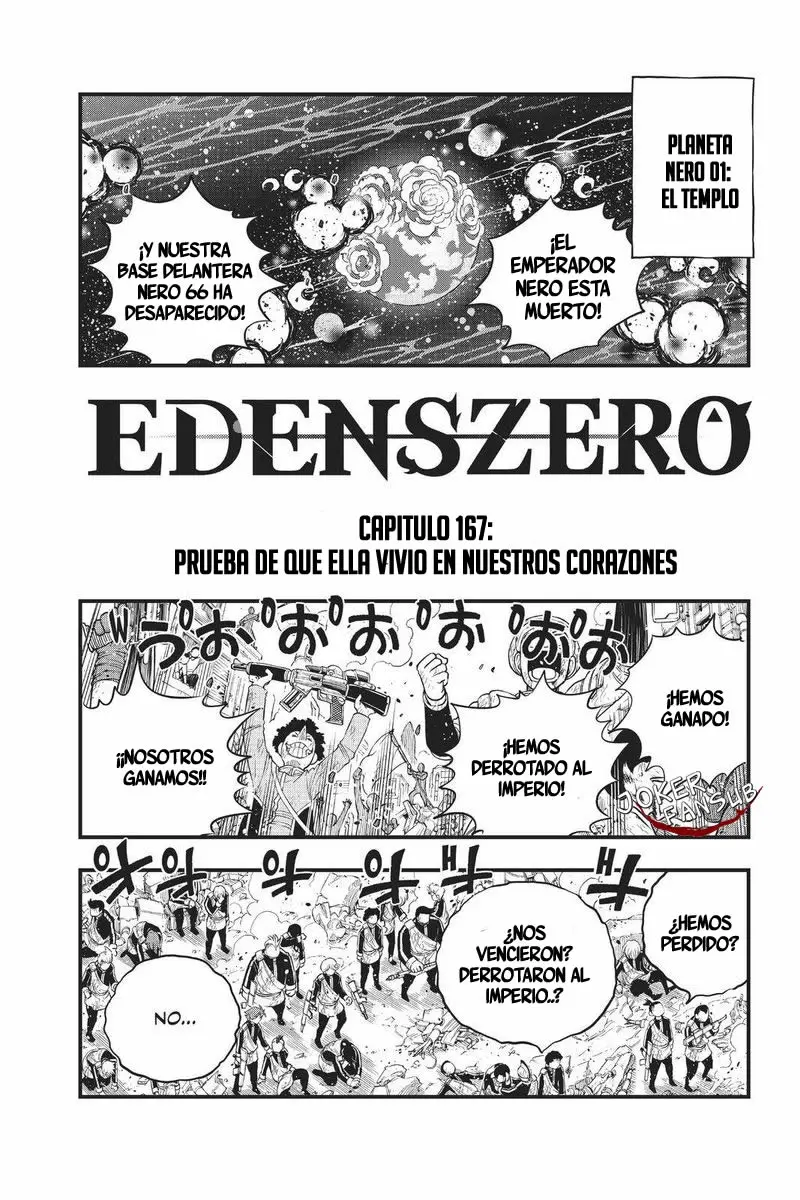 Edens Zero capítulo 167, página 2