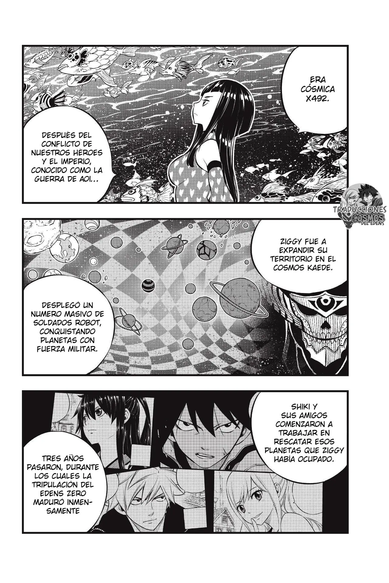 Edens Zero capítulo 181, página 3