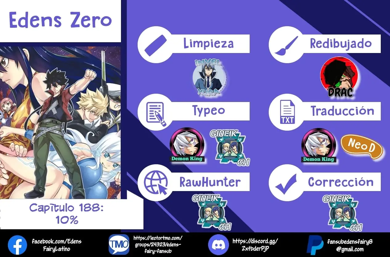 Edens Zero capítulo 188, página 1