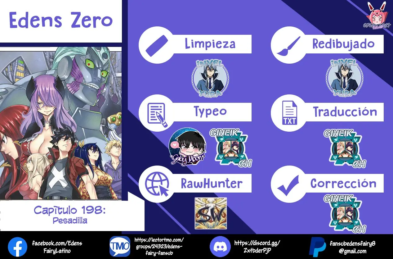 Edens Zero capítulo 198, página 1