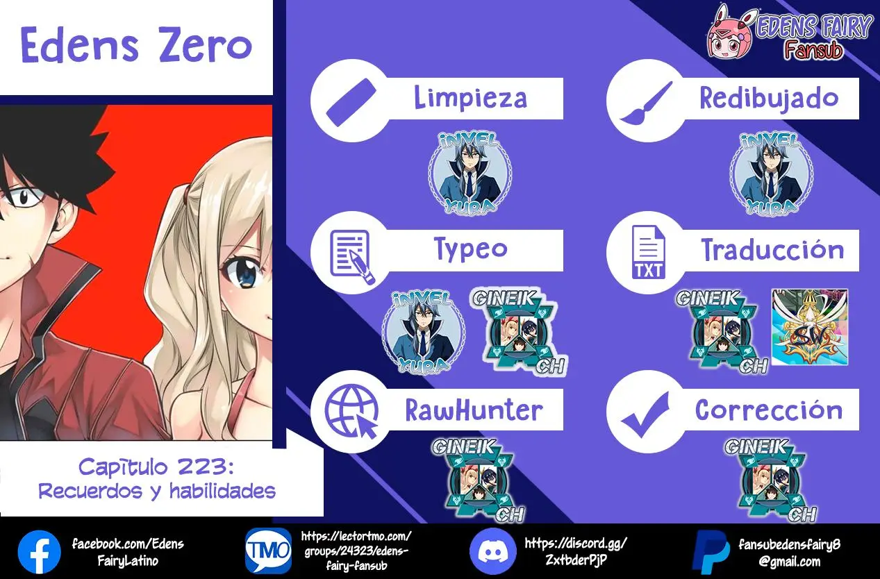 Edens Zero capítulo 223, página 1