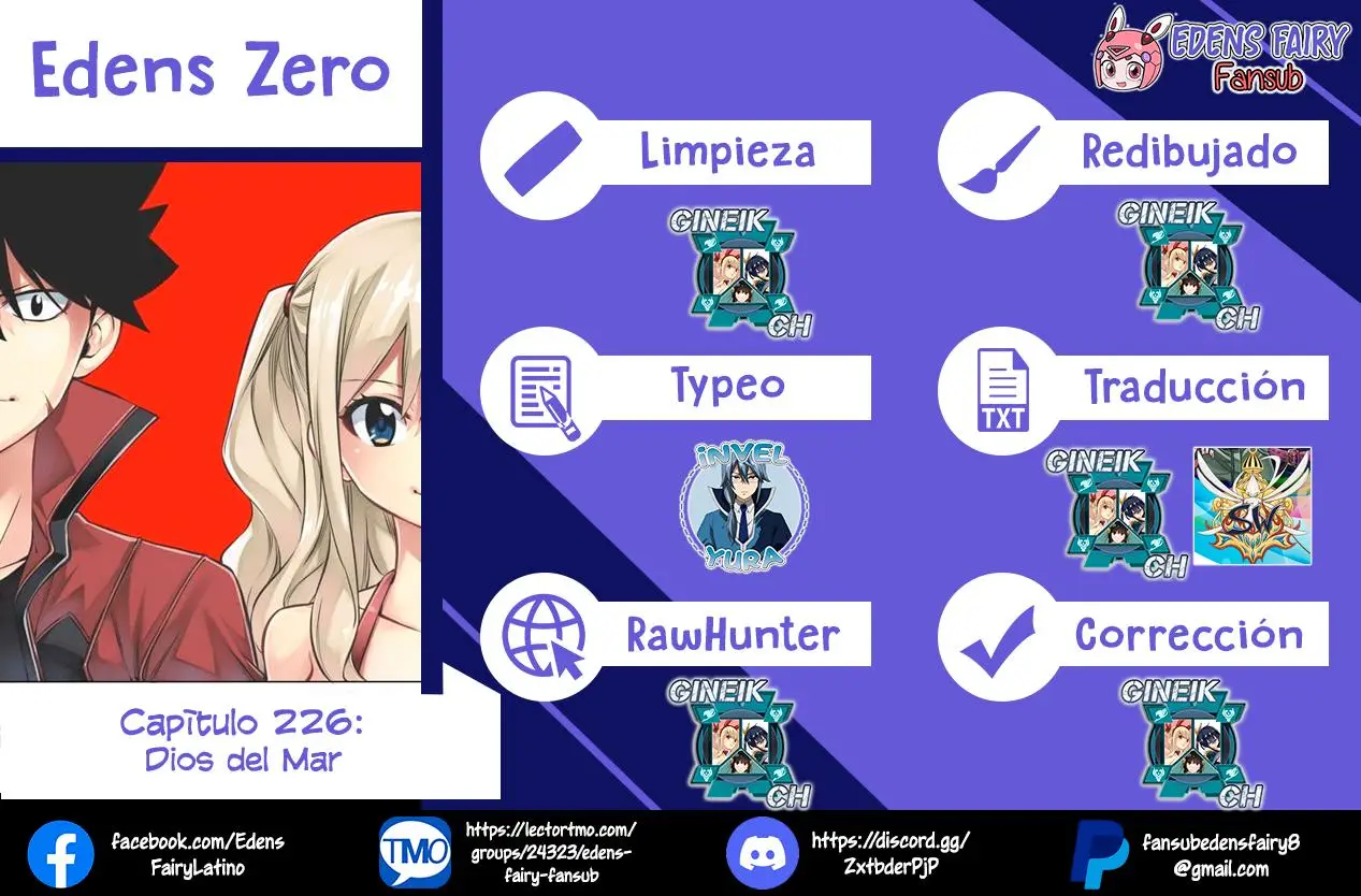 Edens Zero capítulo 226, página 1