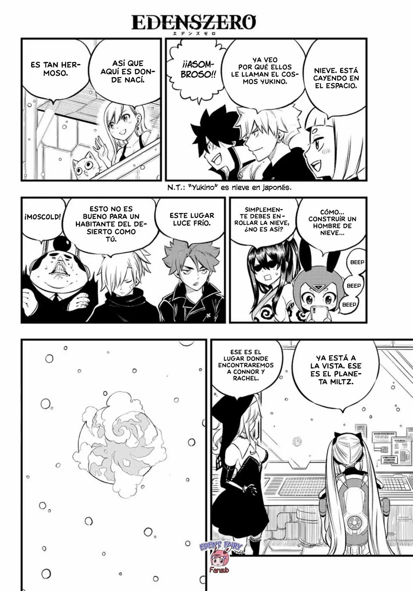 Edens Zero capítulo 248, página 4