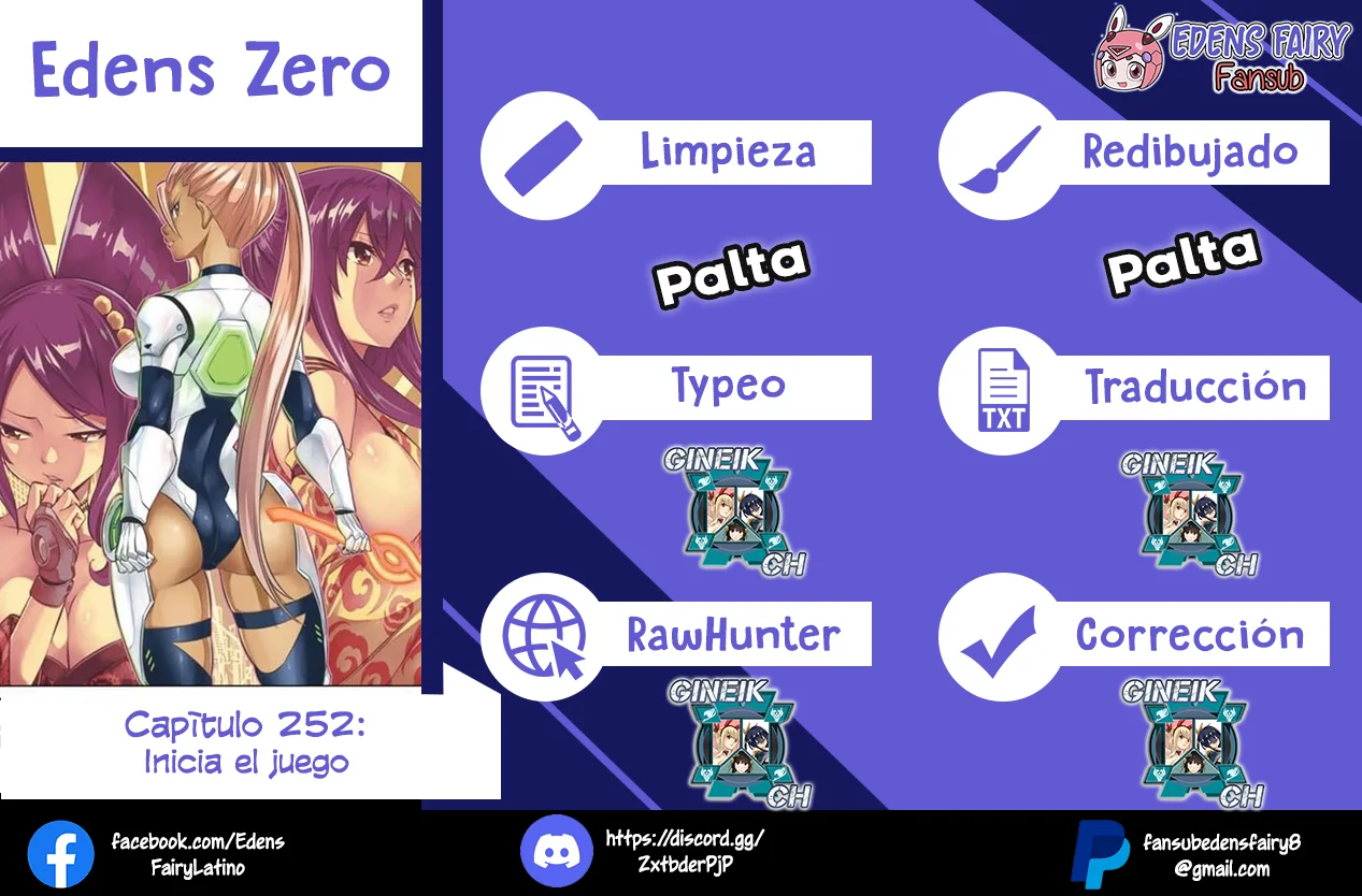 Edens Zero capítulo 252, página 2