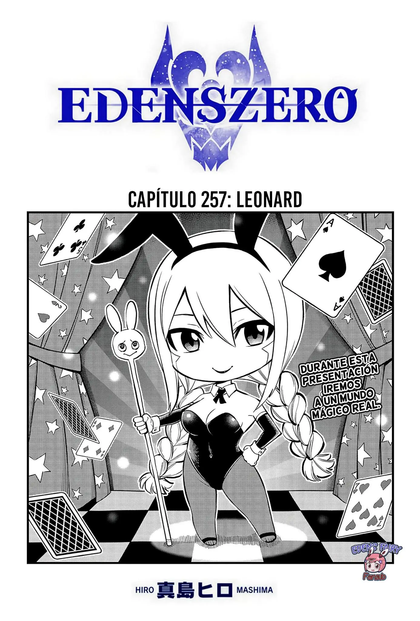 Edens Zero capítulo 257, página 1