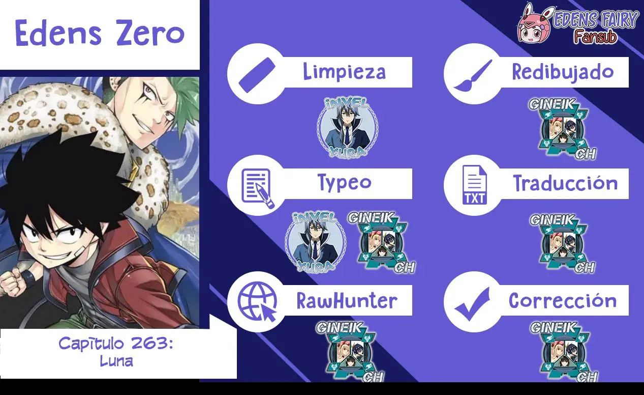 Edens Zero capítulo 263, página 1