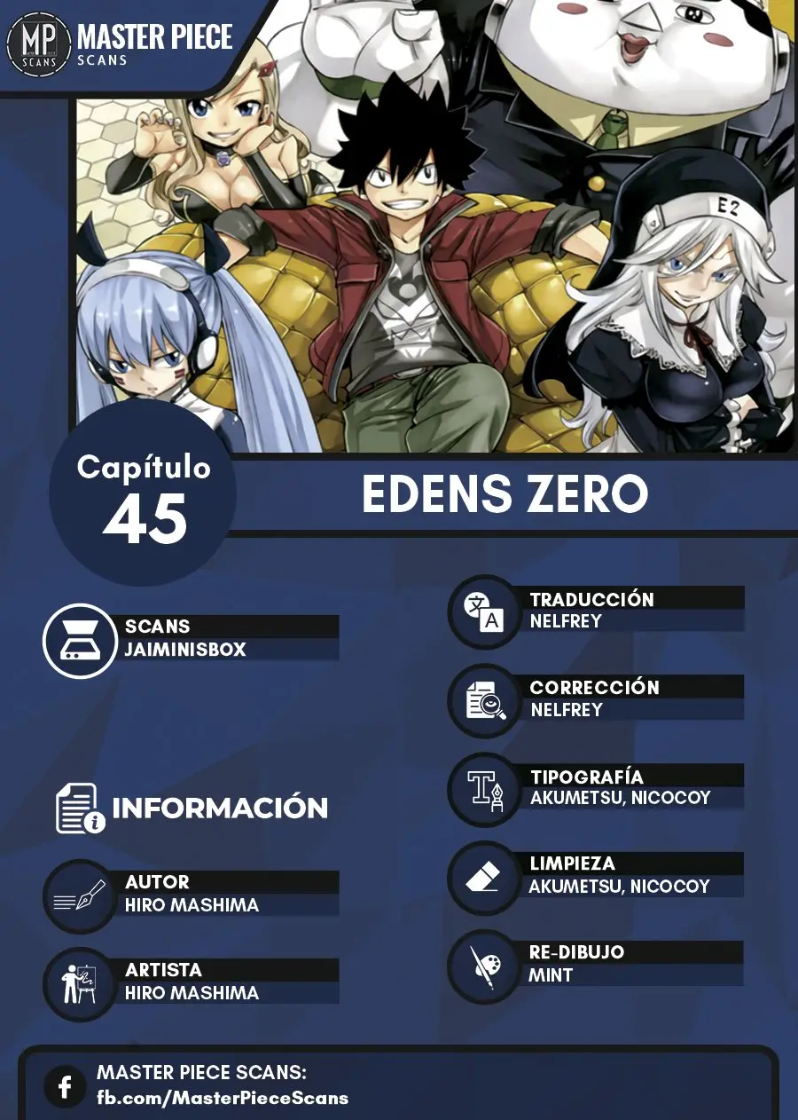 Edens Zero capítulo 45, página 1